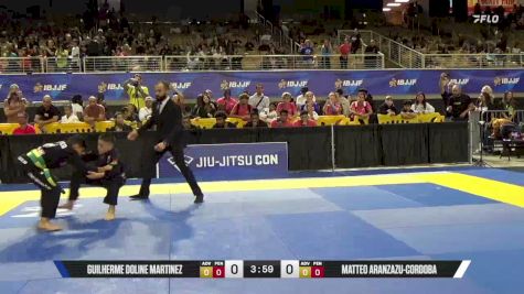 Guilherme Doline Martinez vs Matteo Aranzazu-Cordoba 2026 Pan Kids Jiu-Jitsu IBJJF Championship