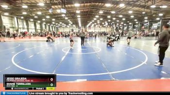 130 lbs Rd# 1 9:00am Friday - Jesse Grajeda, California National Team vs Shane Terrillion, M2TC Red