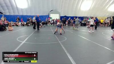 96 lbs Finals (2 Team) - Kyle Scavuzzo, Highland Hornets vs Sam Dickey, Dayton Bandits