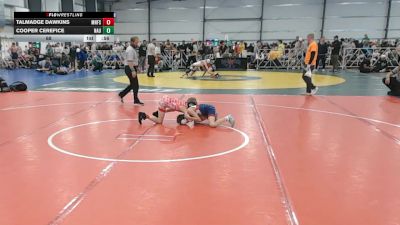 68 lbs Round 2 - 10:30am Friday - Talmadge Dawkins, Minnesota Funky Singlets vs Cooper Cerefice, Nauman Green