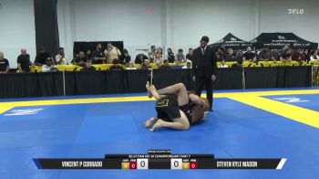 Steven Kyle Mason vs Vincent P Corrado 2026 Pan IBJJF Jiu-Jitsu No-Gi Championship