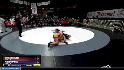 225 lbs Round 2 (16 Team) - Skyler Bruno, KCWA vs Avery Manko, TCWA