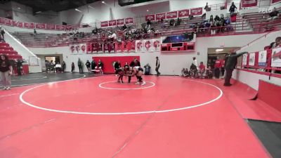 HS 130 lbs 2nd Place Match - Whitney Bryant, MUSTANG vs Daisy Yost, YUKON