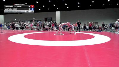 150 lbs Champ. Round 2 - Bradley Lazzerini, OK vs Maxwell Kerr, KS