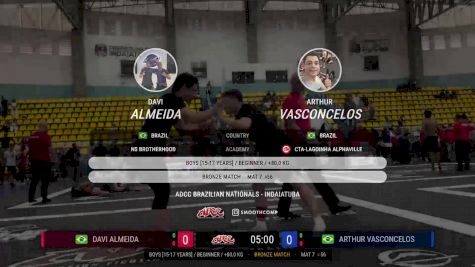 Davi Almeida NS vs Arthur Vasconcelos 2025 ADCC Brazilian Nationals