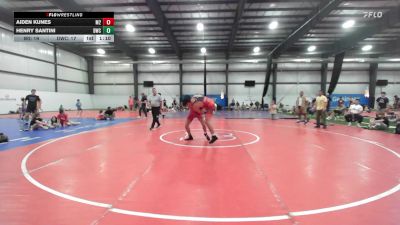 148 lbs Rr Rnd 4 - Aiden Kunes, M2 Training Center - BHS vs Henry Santini, DoughBoy WC - BHS