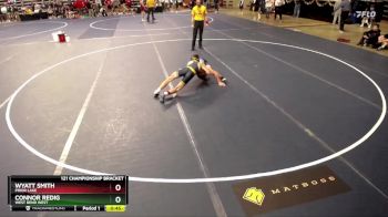 121 Championship Bracket Cons. Round 3 - Wyatt Smith, Prior Lake vs Connor Redig, West Bend West