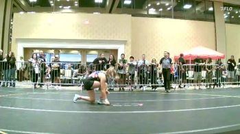 145 lbs Round Of 32 - Aya Habbouchi, Coast Wr Ac vs Kaiya Johnston, Stampede WC