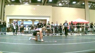 145 lbs Round Of 32 - Aya Habbouchi, Coast Wr Ac vs Kaiya Johnston, Stampede WC