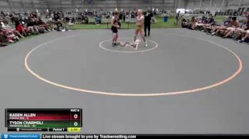 132 lbs Quarterfinals (8 Team) - Kaden Allen, Kansas Red vs Tyson Charmoli, Minnesota Blue