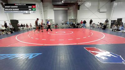 130 lbs Final - Wyatt Cooper, Morris Fitness Black MS vs Malachi Burris, RWA Black MS