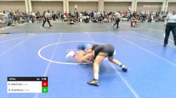 157 lbs Quarterfinal - Gino Martinez, Team SoCal vs Antonio Aramburu, Team Thunder