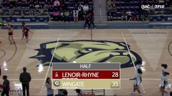 Replay: Lenoir-Rhyne vs Wingate | Jan 29 @ 5 PM