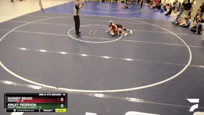 Quarterfinal - Kinley Pederson, Summit Wrestling Academy vs Kassidy Bragg, Princeton