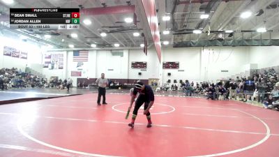 190 lbs Round Of 32 - Sean Small, St Joseph vs Jordan Allen, Notre Dame-Fairfield