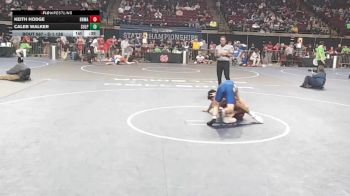 D 1 138 lbs Cons. Round 3 - Keith Hodge, Brother Martin vs Caleb Walker, Sulphur