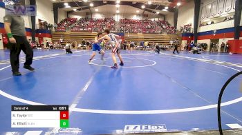 110 lbs Consi Of 4 - Sean Taylor, Sallisaw Takedown Club vs Axton Elliott, Glenpool Warriors