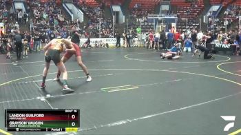 145 lbs Cons. Semi - Grayson Vaughn, North Branch Youth WC vs Landon Guilford, Portland WC