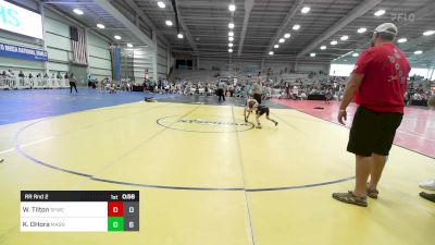 56 lbs Rr Rnd 2 - Wyatt Tilton, Forge Elm 1 vs Killian OHora, Mat Assassins Gray