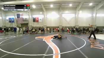 138 lbs Champ. Round 3 - Ian Williamson, Davis vs Carson Duong, Hunter