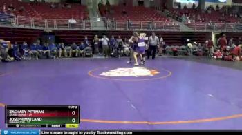 285 lbs Round 4 (8 Team) - Zachary Pittman, Grand Island vs Joseph Matland, Bennington