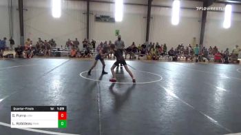 80 lbs Quarterfinal - Gaberial Furra, Lions Wrestling Academy vs Lincoln Robideau, Pinnacle WC