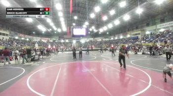 43 lbs Consi Of 8 #2 - Liam Herrera, Betterman Elite vs Brock Glascott, No Team