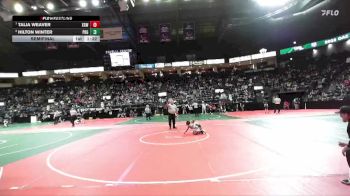 54 lbs Semifinal - Hilton Winter, PBG1 vs Talia Weaver, XGWA