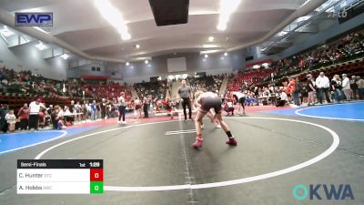 88 lbs Semifinal - Callum Hunter, Owasso Takedown Club vs Asher Hobbs, Salina Wrestling Club