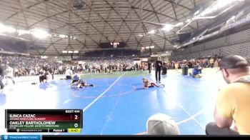 68 lbs Cons. Semi - Ilinca Cazac, Ascend Wrestling Academy vs Oakley Bartholomew, Enumclaw Yellow Jackets Wrestling Club