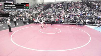 6A 140 lbs Semifinal - Meleana Fager, Corner Canyon vs Hailey Harvie, Herriman