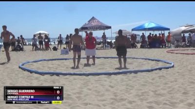 90 kg 3rd Place Match - Sergio Cortez III, Bone Head Wrestling vs Sergio Guerrero, California