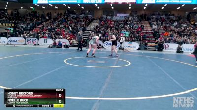 235G 1st Place Match - Noelle Buck, Colony High School vs Honey Rexford, Student Wrestling Development Program