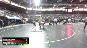 182 lbs Champ. Round 1 - Bayden Beard, Central Valley Washington vs Matin Ghanavat, Capistrano Valley