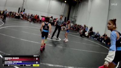 57 lbs Semis (4 Team) - Sadie Sweat, POWA vs Vaira Connor, Lady Assassins