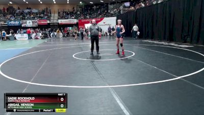 145G Cons. Round 1 - Sadie Rockhold, North Pole Patriots vs Abigail Henson, Ketchikan High School