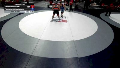 285 lbs Cons. Semis - Fabian Martinez, G-Style Wrestling Club vs Buyantogtokh Baasanbayar
