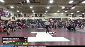 113 lbs Cons. Round 3 - Braiden Schaufenbuel, New Hampton/Turkey Valley vs Kameron Kremer, Independence