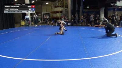 84 lbs Cons. Semis - Kamdyn Schimek, Hammerhead vs Hunt Robinson, Elevate Wrestling Club