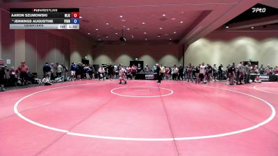 108 lbs Quarters - Aaron Szumowski, New Jersey vs Jennings Augustine, Pennsylvania