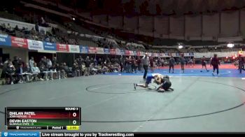 125 lbs Round 3 (3 Team) - Devin Easton, Glenville State vs Dhilan Patel, John Hopkins