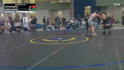 285 lbs Colton Brown, Dickinson vs Daniel Hoopes, Sheridan