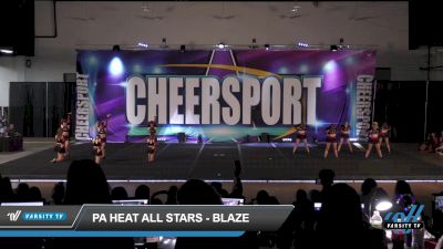 PA Heat All Stars - Blaze [2022 L2 Senior - Small Day 1] 2022 CHEERSPORT Oaks Classic