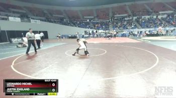 4A-126 lbs Cons. Round 2 - Justin England, Crook County vs Leonardo Michel, Stayton