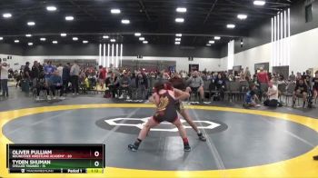 95 lbs Semis & 1st Wrestleback (8 Team) - Oliver Pulliam, Roundtree Wrestling Academy vs Tyden Shuman, Steller Trained