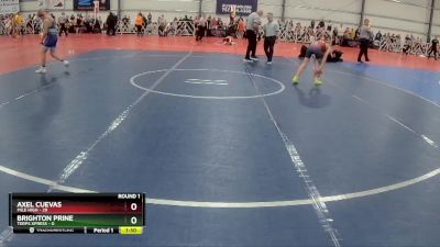 92 lbs Rd# 4- 2:00pm Friday Final Pool - Brighton Prine, Terps Xpress vs Axel Cuevas, Mile High