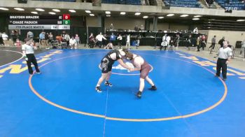 285 lbs 7th Place Match - Chase Paduch, Bartlett vs Brayden Mrazek, Lockport (Twp.)