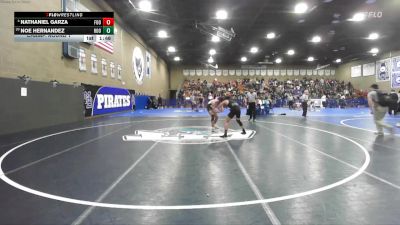126 lbs Champ. Round 1 - Noe Hernandez, Hoover vs Nathaniel Garza, Foothill