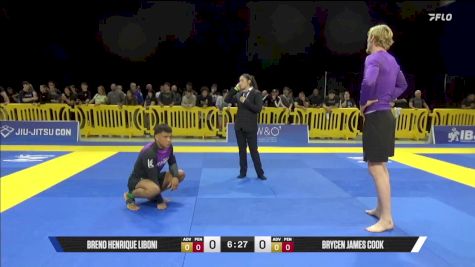 Brycen James Cook vs Breno Henrique Liboni 2025 Pan IBJJF Jiu-Jitsu No-Gi Championship