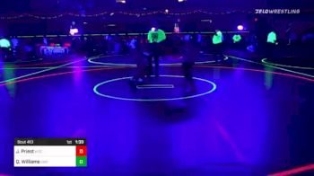 145 lbs Round Of 16 - Joel Priest, Hitchcock vs Quinn Williams, Crusader Wrestling